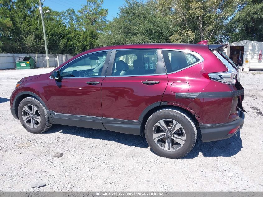 2019 Honda Cr-V Lx VIN: 2HKRW5H37KH415467 Lot: 40463385