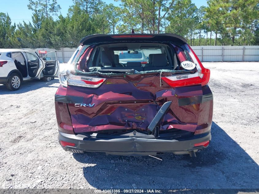 2019 Honda Cr-V Lx VIN: 2HKRW5H37KH415467 Lot: 40463385