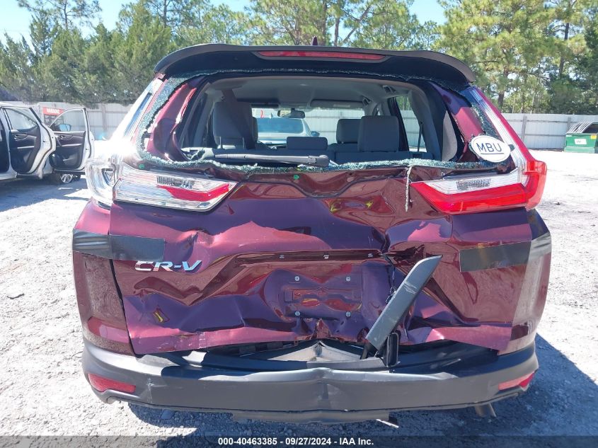 2019 Honda Cr-V Lx VIN: 2HKRW5H37KH415467 Lot: 40463385