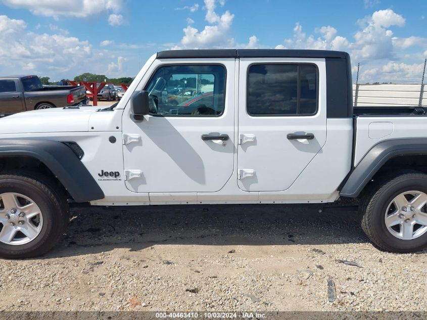 2023 Jeep Gladiator Sport S 4X4 VIN: 1C6HJTAG7PL520760 Lot: 40463410