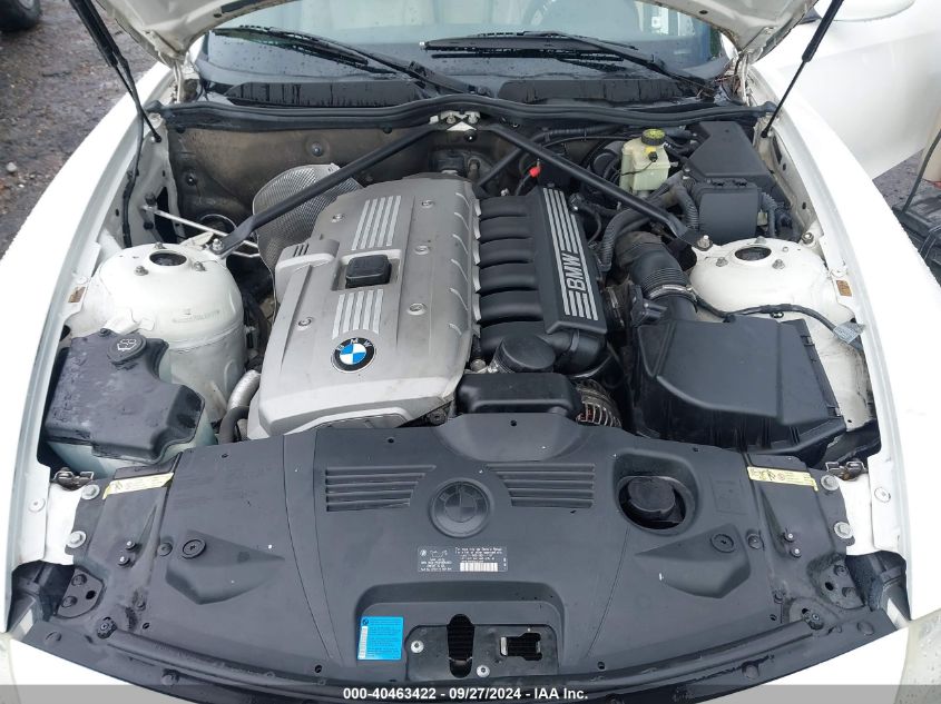 4USBU53586LX01727 2006 BMW Z4 3.0Si