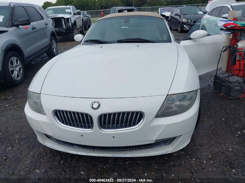 4USBU53586LX01727 2006 BMW Z4 3.0Si