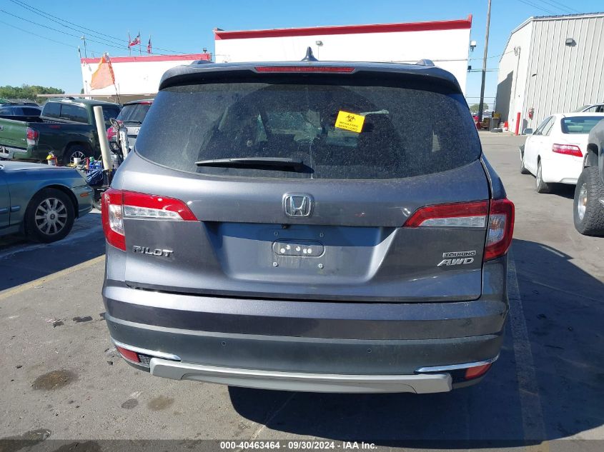 2021 Honda Pilot Touring VIN: 5FNYF6H91MB053501 Lot: 40463464