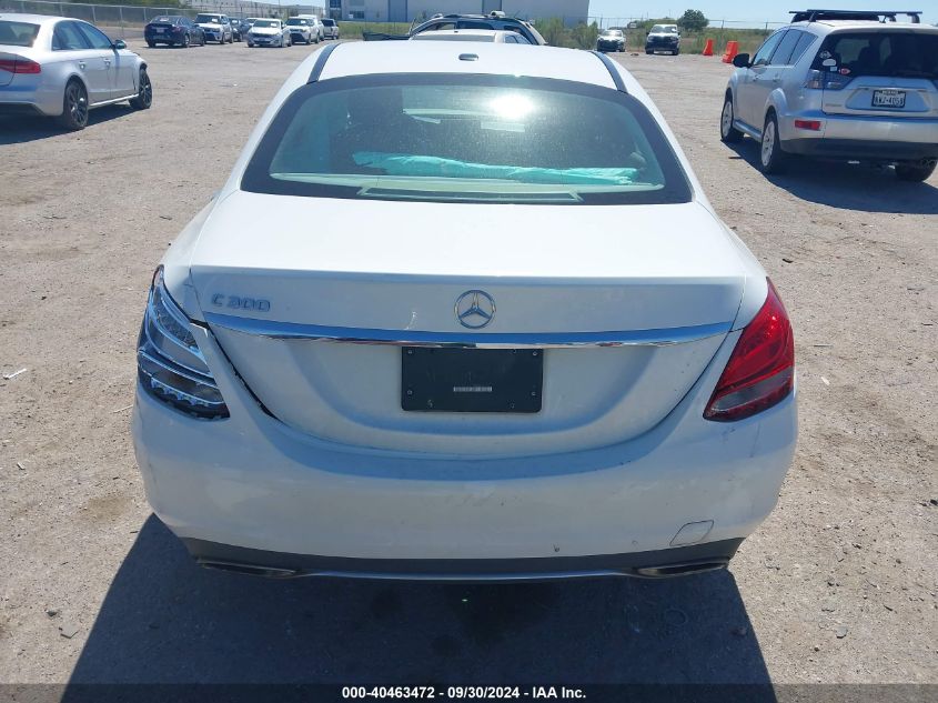 2017 Mercedes-Benz C 300 Luxury/Sport VIN: 55SWF4JB0HU213865 Lot: 40463472