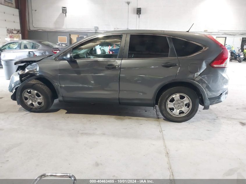 2013 Honda Cr-V Lx VIN: 3CZRM3H32DG709939 Lot: 40463485