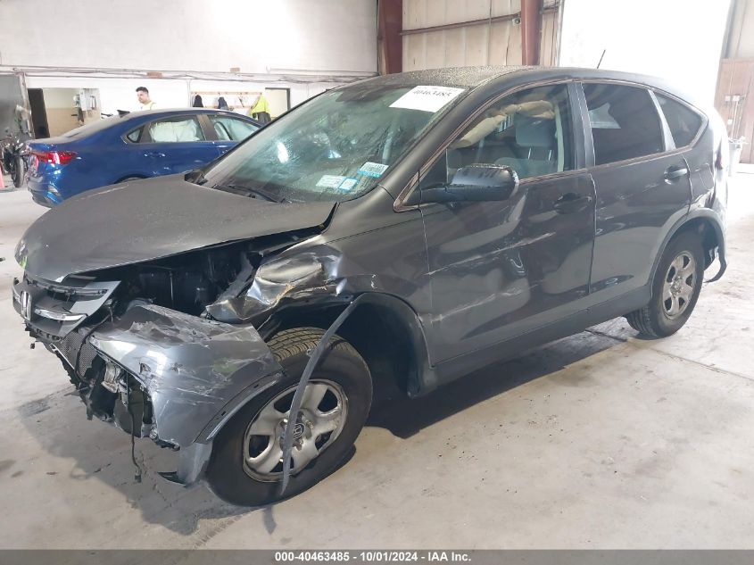 VIN 3CZRM3H32DG709939 2013 Honda CR-V, LX no.2