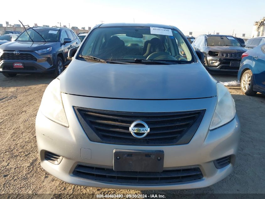 2013 Nissan Versa S/S Plus/Sv/Sl VIN: 3N1CN7AP2DL892833 Lot: 40463490