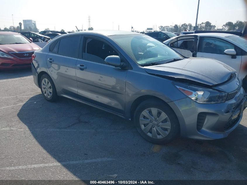 2020 Kia Rio S VIN: 3KPA24ADXLE353672 Lot: 40463496