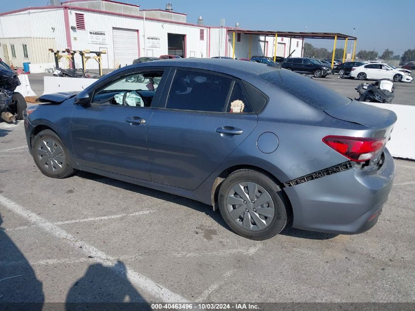 2020 Kia Rio S VIN: 3KPA24ADXLE353672 Lot: 40463496