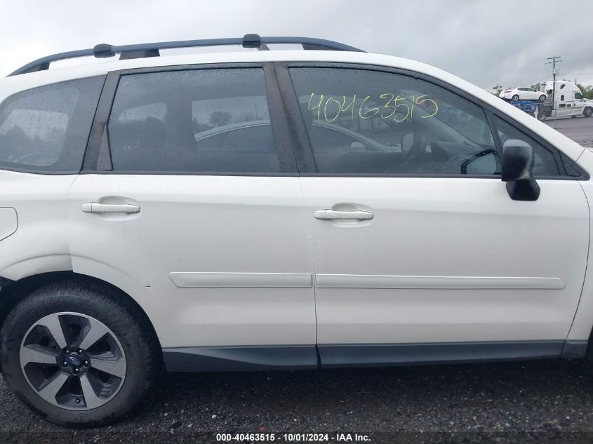 2017 Subaru Forester 2.5I VIN: JF2SJABC6HH418418 Lot: 40463515