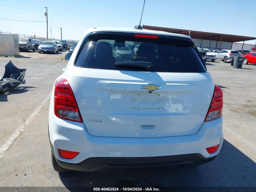 2022 Chevrolet Trax Fwd Ls VIN: KL7CJKSM6NB550687 Lot: 40463524