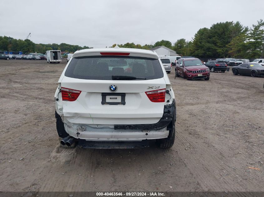 2014 BMW X3 xDrive28I VIN: 5UXWX9C5XE0D16144 Lot: 40463546