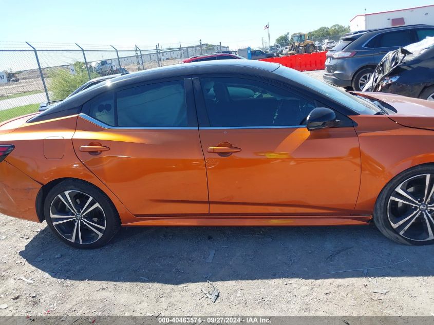 2020 Nissan Sentra Sr Xtronic Cvt VIN: 3N1AB8DV6LY221389 Lot: 40463574