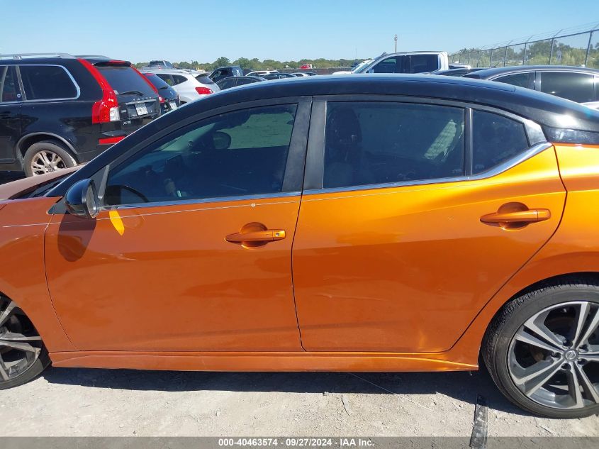 2020 Nissan Sentra Sr Xtronic Cvt VIN: 3N1AB8DV6LY221389 Lot: 40463574