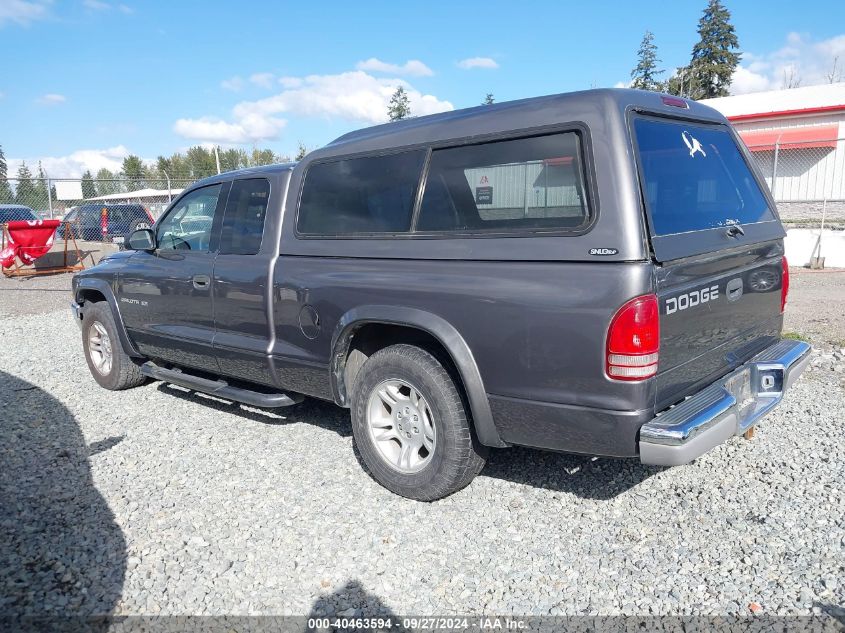 2002 Dodge Dakota VIN: 187GL42X125722544 Lot: 40463594