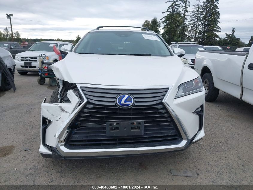 2016 Lexus Rx 450H VIN: 2T2BGMCA7GC003635 Lot: 40463602