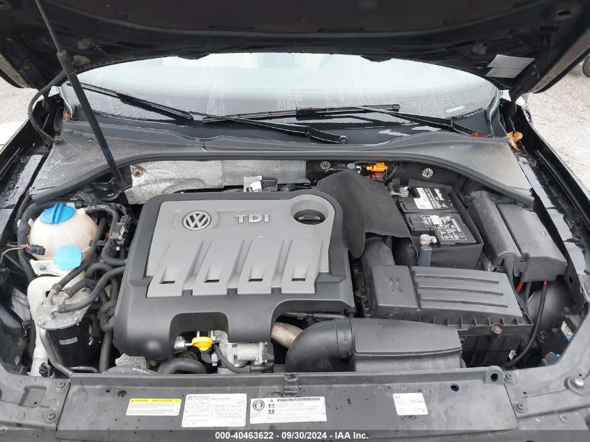 1VWBN7A33EC032973 2014 Volkswagen Passat 2.0L Tdi Se