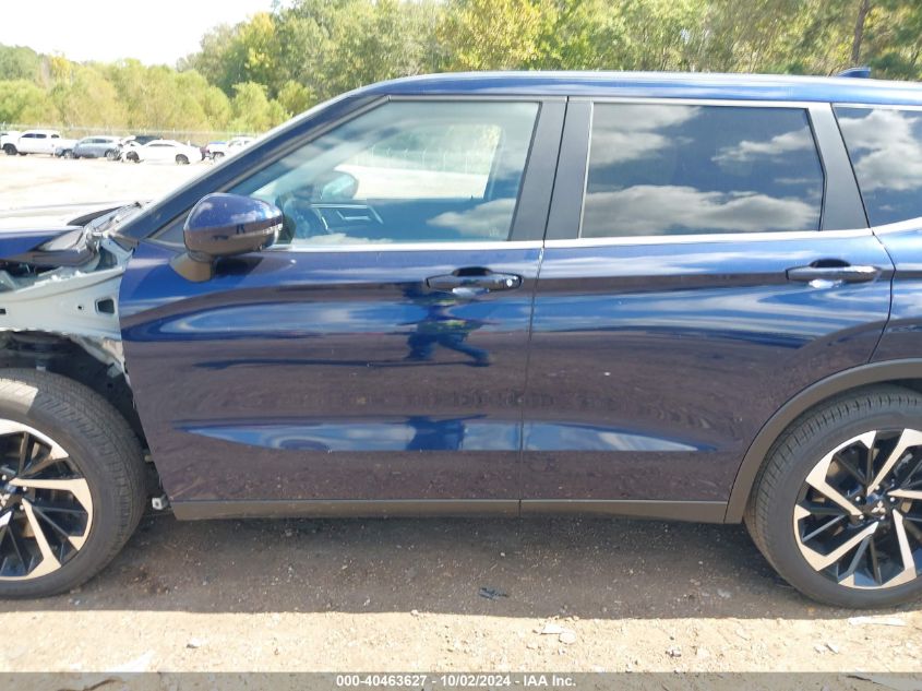 2024 Mitsubishi Outlander Se 2.5 2Wd/Se Black Edition S-Awc/Se Black Edition W/Pano Roof VIN: JA4J3VA85RZ013858 Lot: 40463627