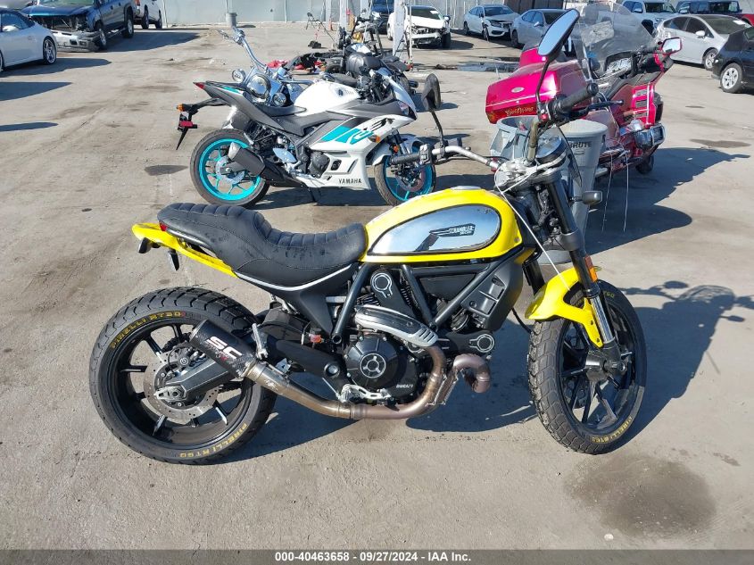 2020 Ducati Scrambler Desert Sled VIN: ML0KAFPM1LT002778 Lot: 40463658