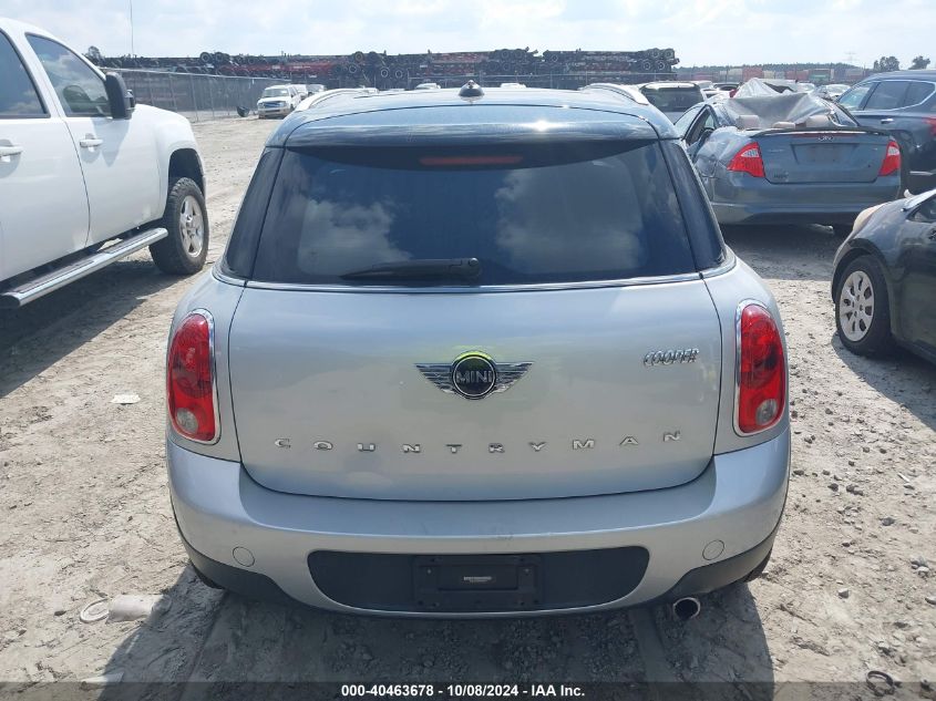 2013 Mini Cooper Countryman VIN: WMWZB3C58DWR35616 Lot: 40463678