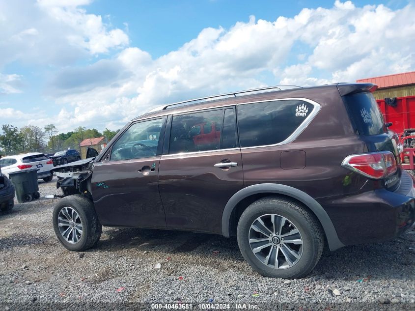 2020 Nissan Armada Sl 4Wd VIN: JN8AY2NC4L9620494 Lot: 40463681