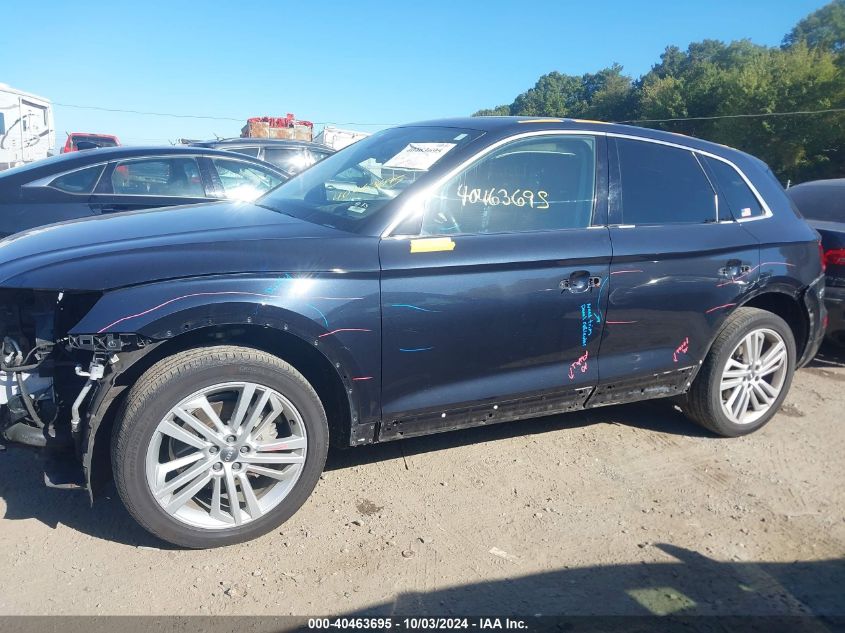 2018 Audi Q5 2.0T Premium/2.0T Tech Premium VIN: WA1CNAFY1J2210656 Lot: 40463695