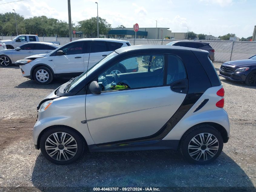 2013 Smart Fortwo Passion/Pure VIN: WMEEJ3BA3DK666548 Lot: 40463707