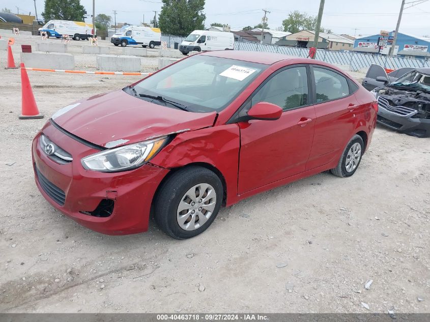 KMHCT4AE3HU380862 2017 HYUNDAI ACCENT - Image 2