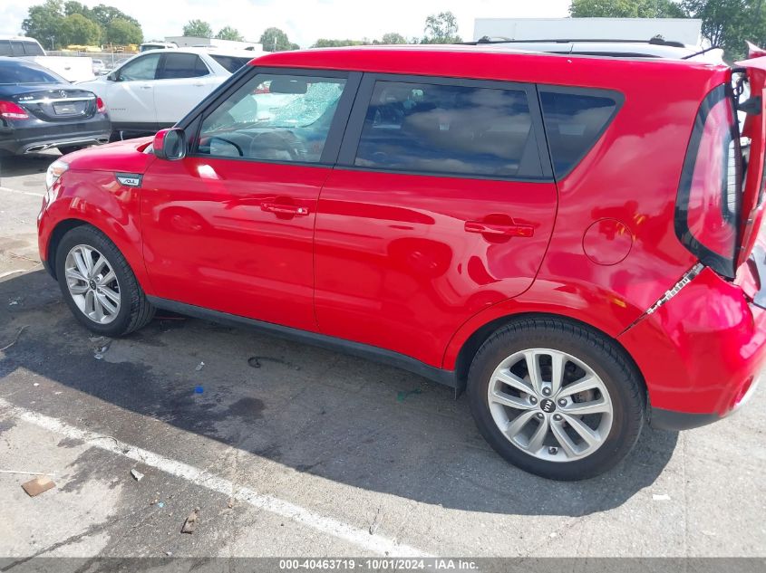 2018 Kia Soul + VIN: KNDJP3A55J7599336 Lot: 40463719