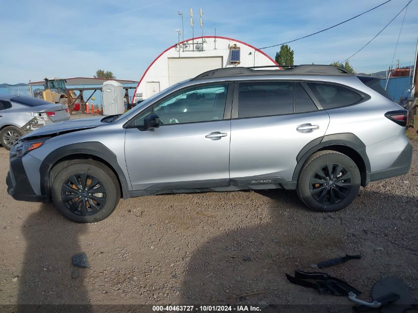 2024 Subaru Outback Onyx Edition VIN: 4S4BTALC9R3189766 Lot: 40463727