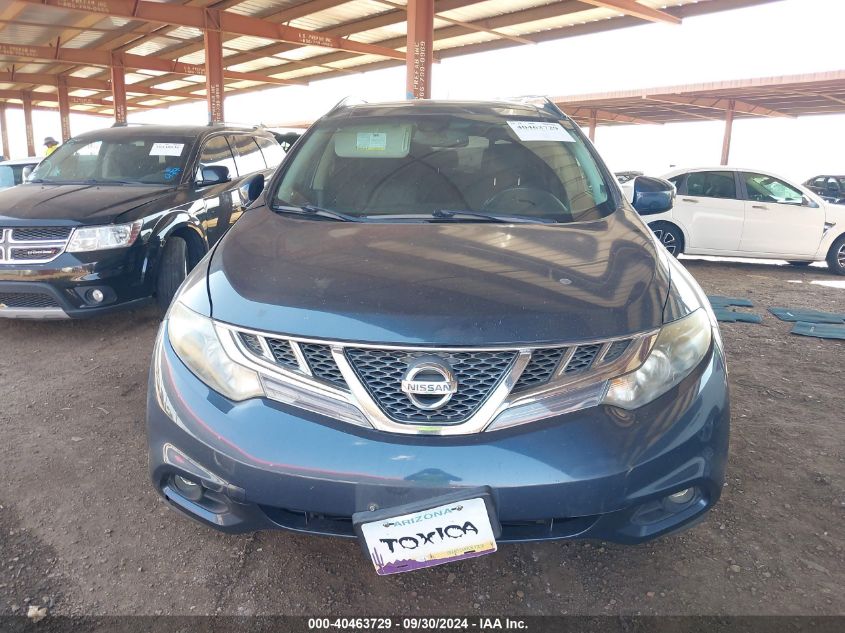 2014 Nissan Murano S/Sl/Sv/Le VIN: JN8AZ1MW2EW511118 Lot: 40463729