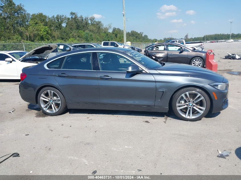 2019 BMW 440I Gran Coupe VIN: WBA4J5C53KBM66352 Lot: 40463731