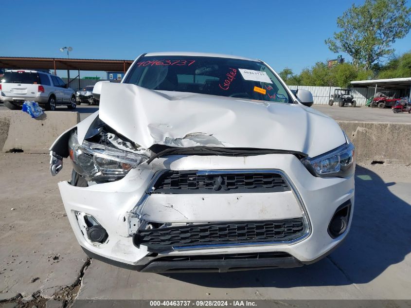 2015 Mitsubishi Outlander Sport Es VIN: 4A4AP3AU6FE062395 Lot: 40463737