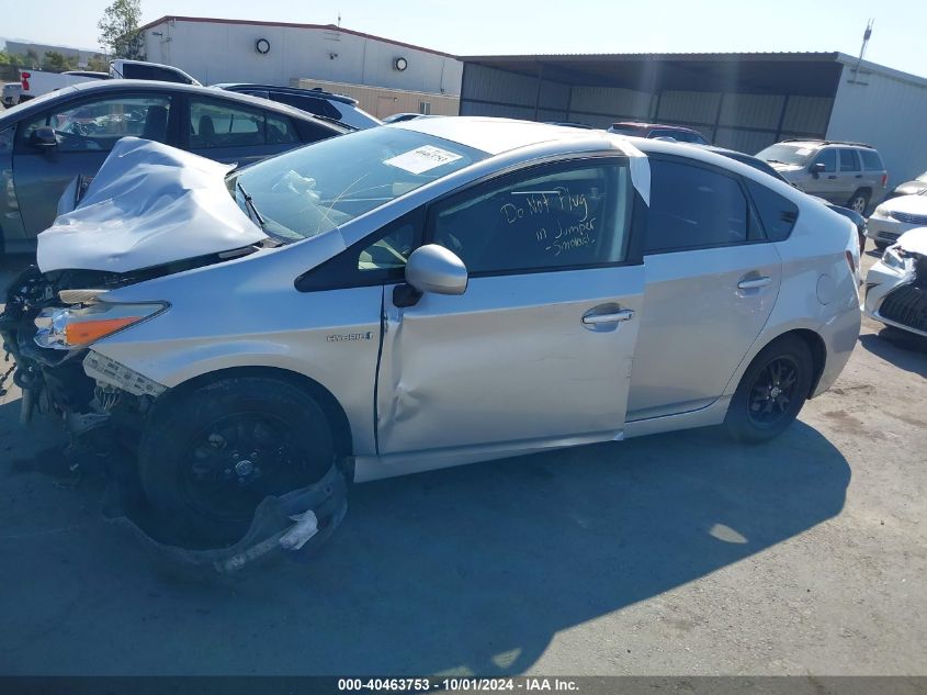 JTDKN3DU3E0375574 2014 Toyota Prius