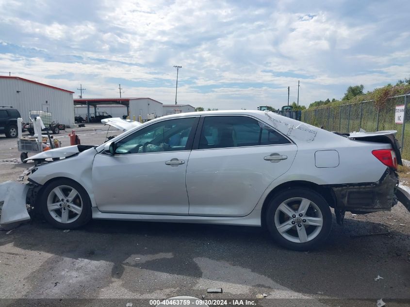 2014 Toyota Camry Se VIN: 4T1BF1FK4EU748512 Lot: 40463759