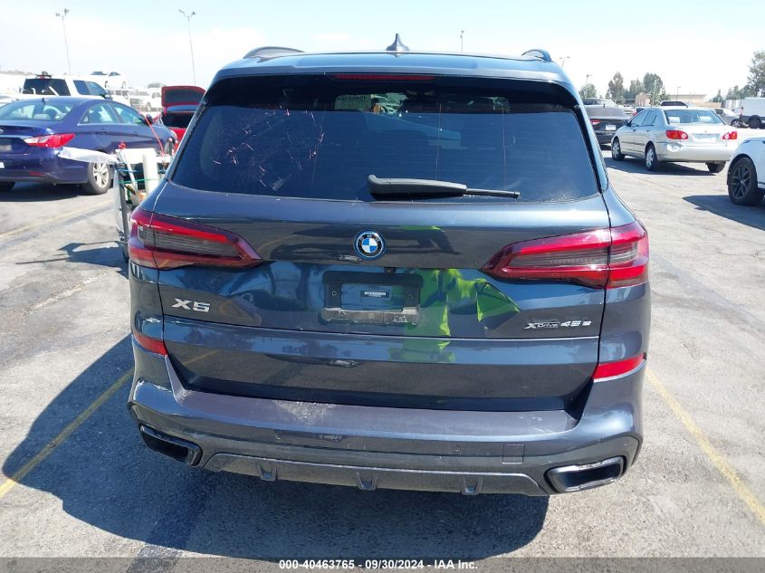 2022 BMW X5 Phev xDrive45E VIN: 5UXTA6C08N9M59058 Lot: 40463765