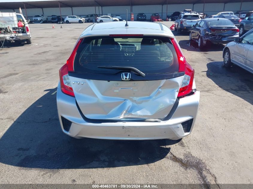 2016 Honda Fit Lx VIN: JHMGK5H55GS004273 Lot: 40463781