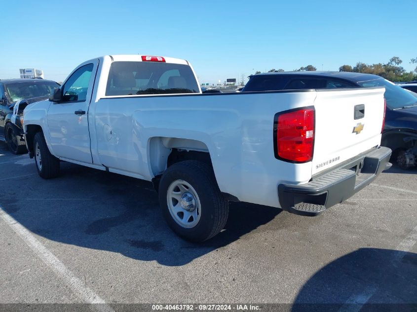 2018 Chevrolet Silverado 1500 Wt VIN: 1GCNCNEH2JZ298718 Lot: 40463792