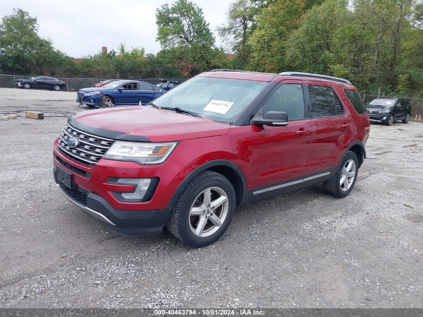 1FM5K8D88GGC31465 2016 FORD EXPLORER - Image 2