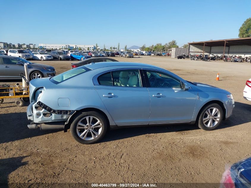 2009 Lincoln Mks VIN: 1LNHM93R09G623740 Lot: 40463799