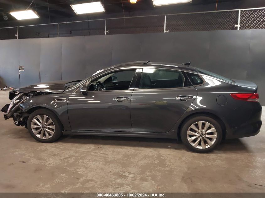 2017 Kia Optima Ex VIN: 5XXGU4L35HG132486 Lot: 40463805