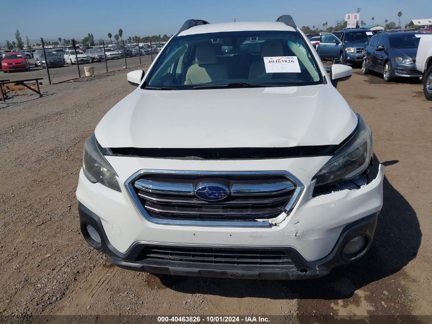 2019 Subaru Outback 2.5I Premium VIN: 4S4BSAFC8K3272870 Lot: 40463826