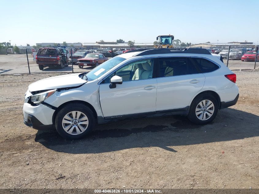 2019 Subaru Outback 2.5I Premium VIN: 4S4BSAFC8K3272870 Lot: 40463826