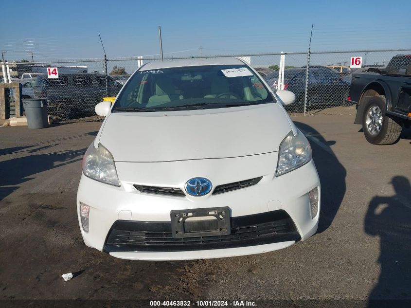 2013 Toyota Prius Two VIN: JTDKN3DU9D1684510 Lot: 40463832