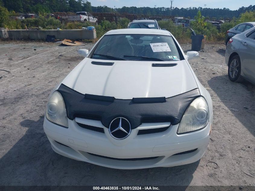 WDBWK54F16F110186 2006 Mercedes-Benz Slk 280