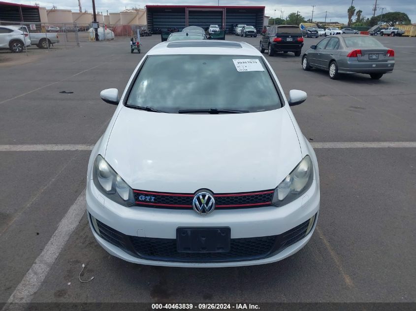 2011 Volkswagen Gti 4-Door Autobahn VIN: WVWHD7AJ8BW318701 Lot: 40463839