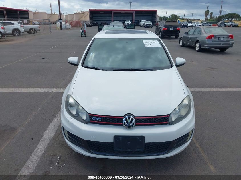 2011 Volkswagen Gti 4-Door Autobahn VIN: WVWHD7AJ8BW318701 Lot: 40463839