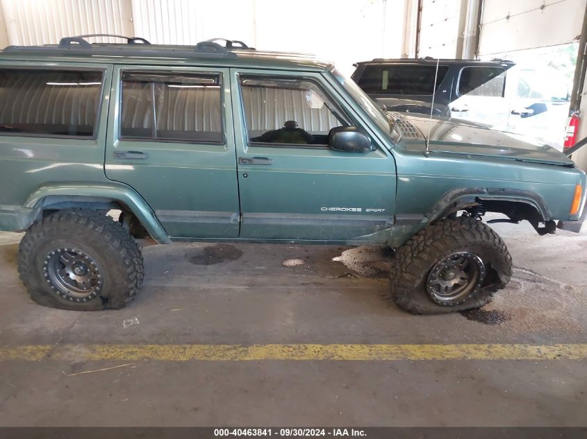 1J4FF48S4YL200390 2000 Jeep Cherokee Sport