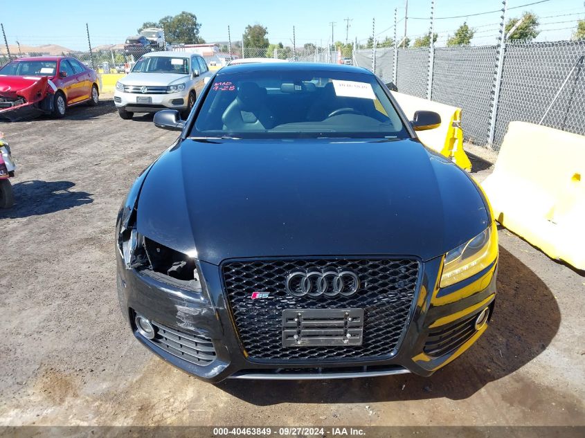 2012 Audi S5 4.2 Premium Plus VIN: WAUVVAFR2CA002797 Lot: 40463849