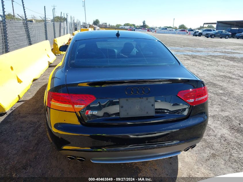 2012 Audi S5 4.2 Premium Plus VIN: WAUVVAFR2CA002797 Lot: 40463849